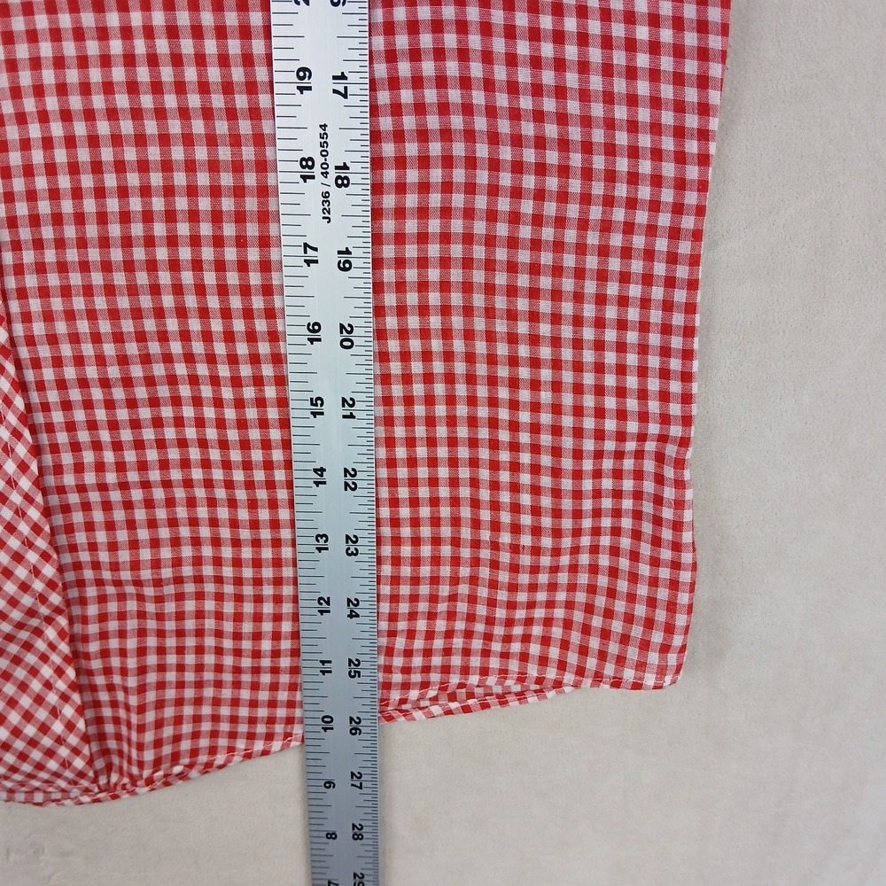 VTG Montgomery Ward 15-15.5 Medium Mens Shirt Western Dagger Collar 70s 21x26 - Picture 8 of 14